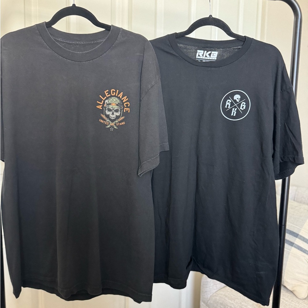 Men’s Graphic Tee Bundle – Allegiance & RKB “Split City” Shirts